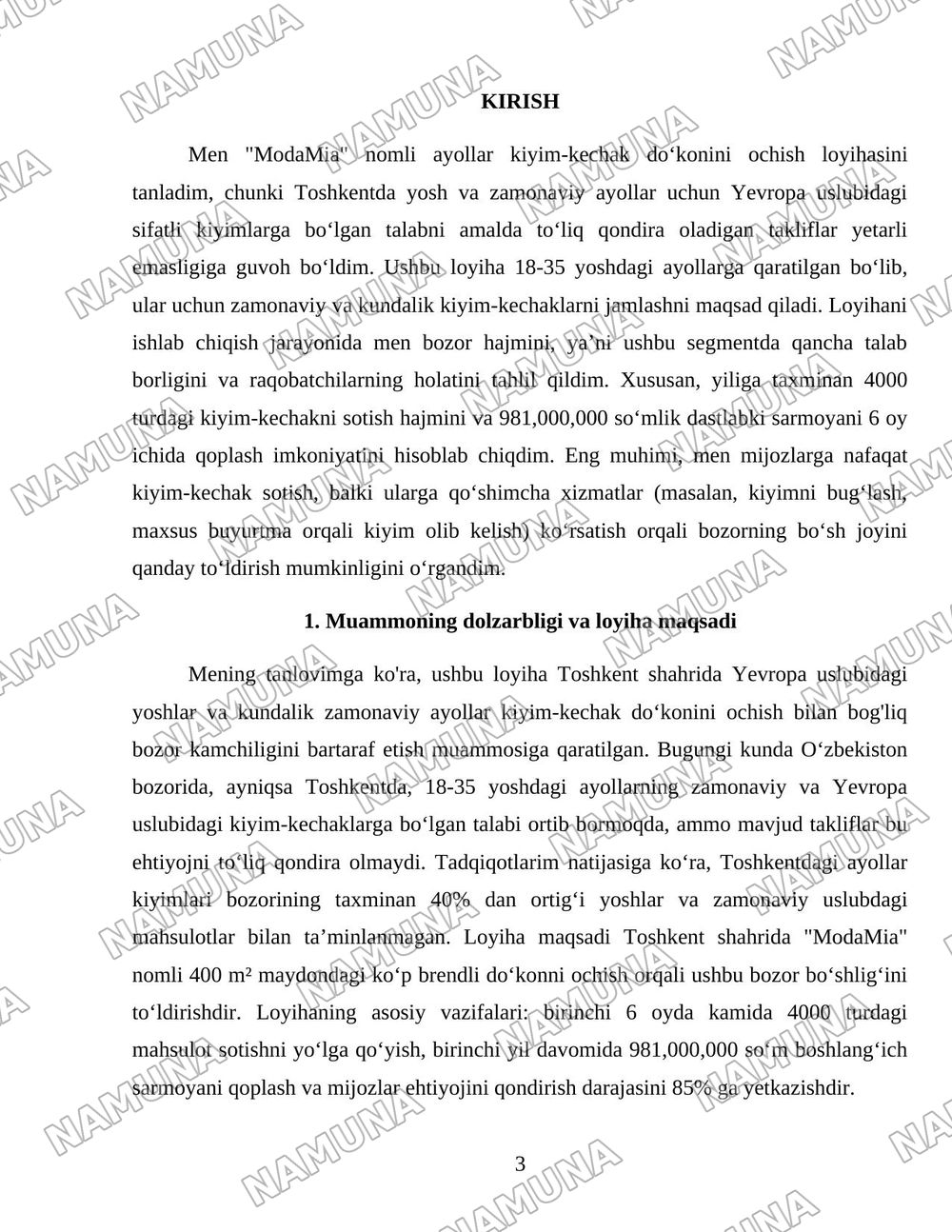 ModaMia —Ayollar uchun Yevropa uslubidagi yoshlar va kundalik zamonaviy kiyimlar doʻkoni — 3-varaq