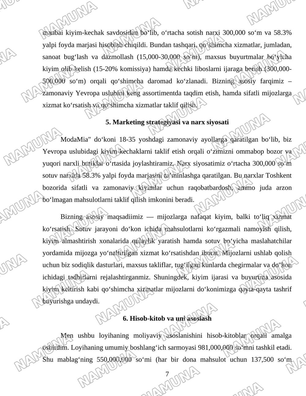 ModaMia —Ayollar uchun Yevropa uslubidagi yoshlar va kundalik zamonaviy kiyimlar doʻkoni — 7-varaq