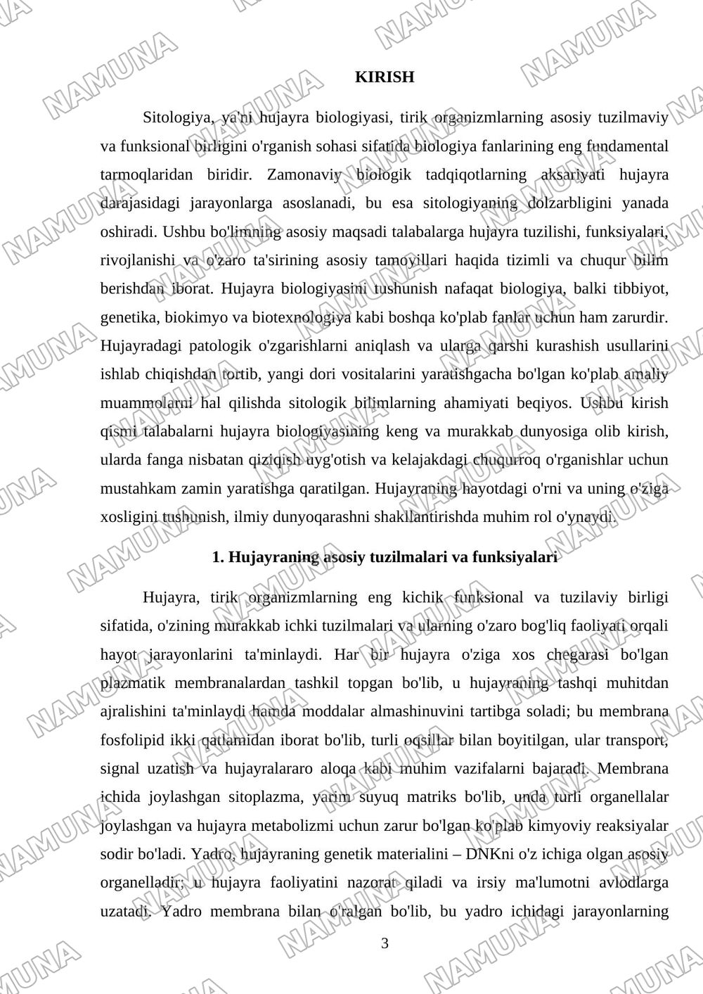 Sitologiya — 3-varaq
