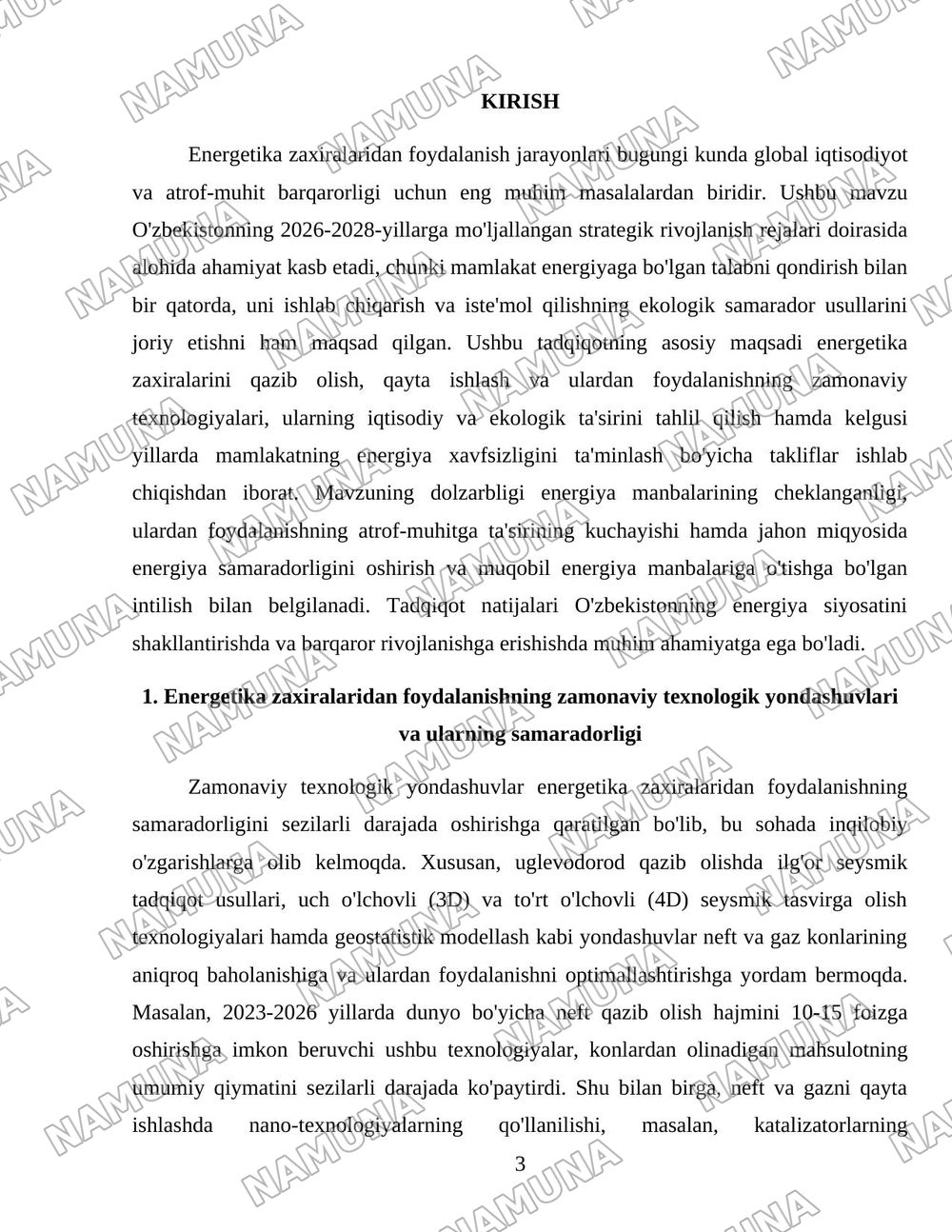 4-MAVZU. ENERGETIKA ZAXIRALARIDAN FOYDALANISH JARAYONLAR — 3-varaq