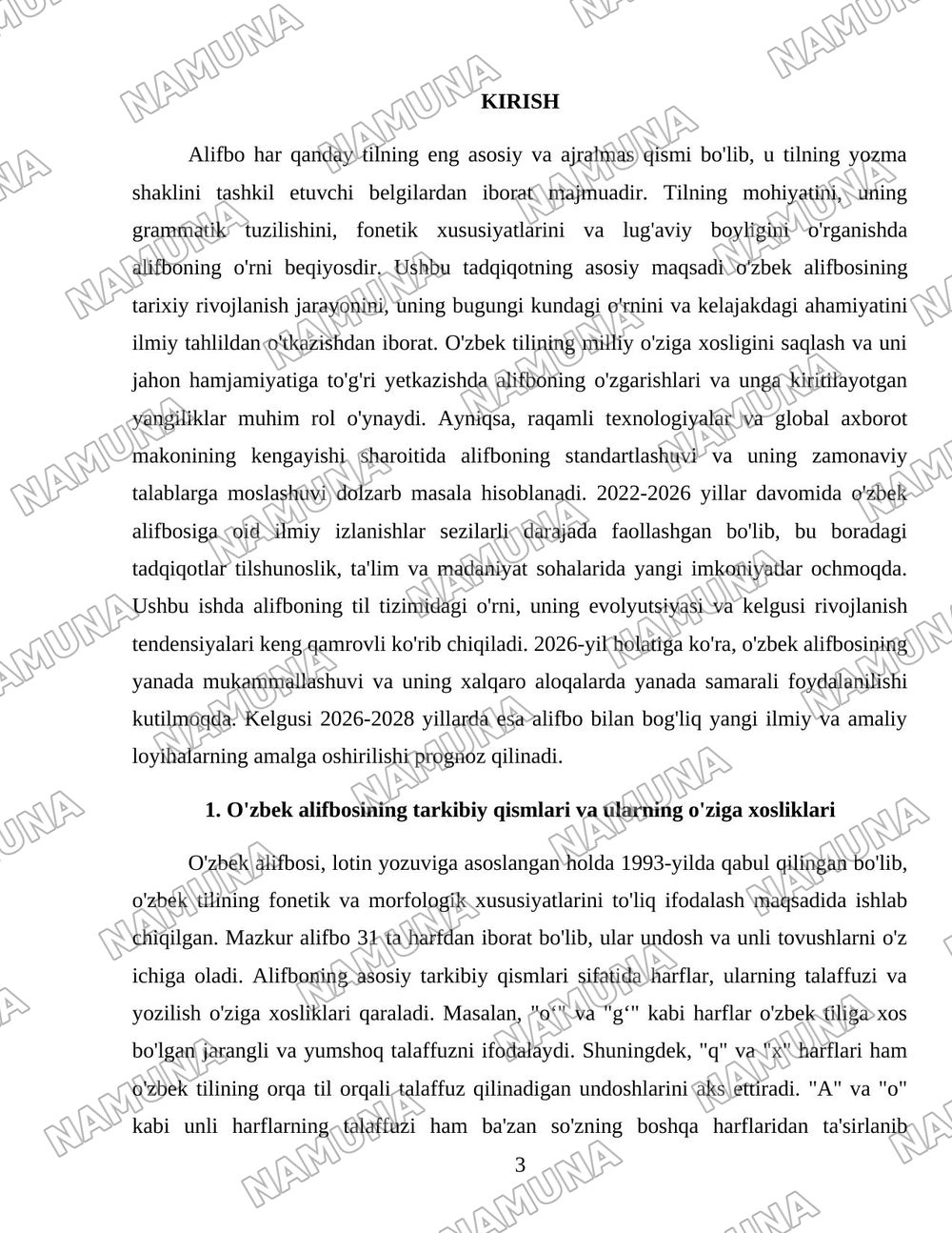 Alifbo — 3-varaq