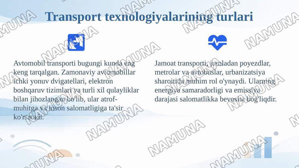 Zamonaviy transportning texnologik omillarining inson salomatligiga ta'siri — 4-slayd