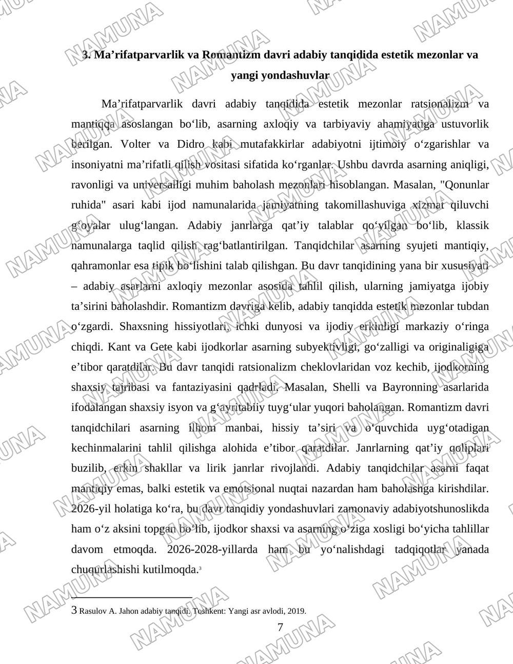 GʻARB mumtoz adabiyotida adabiy tanqidiy fikirlar taraqqiyoti — 7-varaq