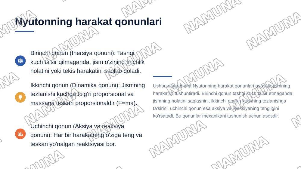 Fizikaning oltin qoidalari — 5-slayd