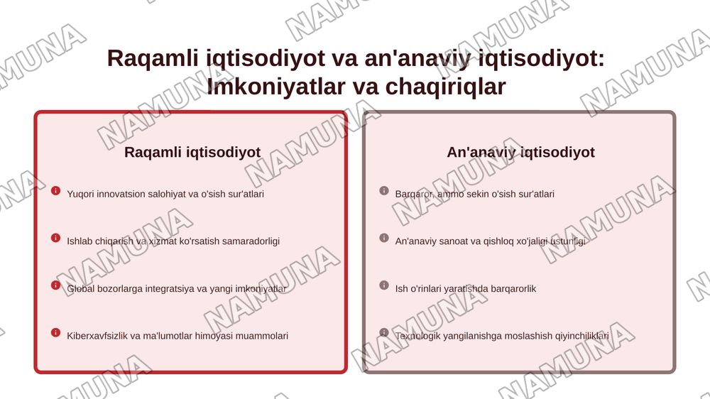 Iqtisodiyot — 8-slayd