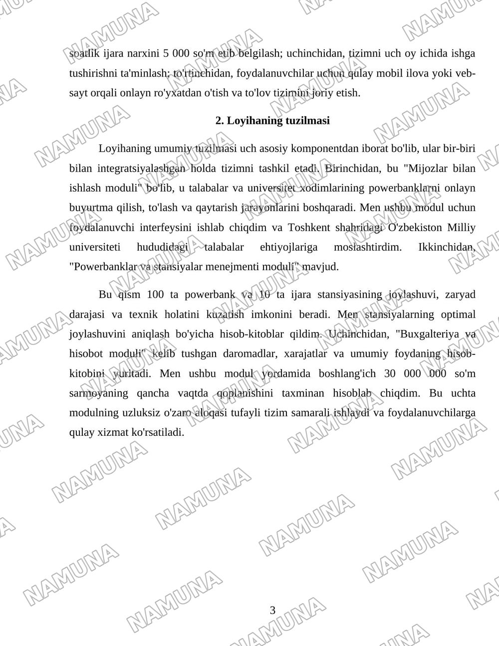 Universitetda powerbank ijarasi tizimi — 3-varaq