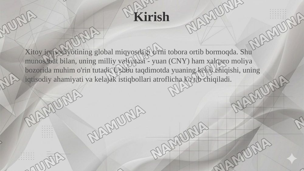 Xitoy pul birligi -YUAN — 3-slayd