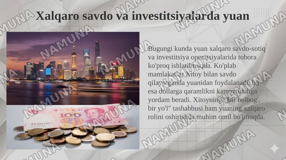 Xitoy pul birligi -YUAN — 6-slayd