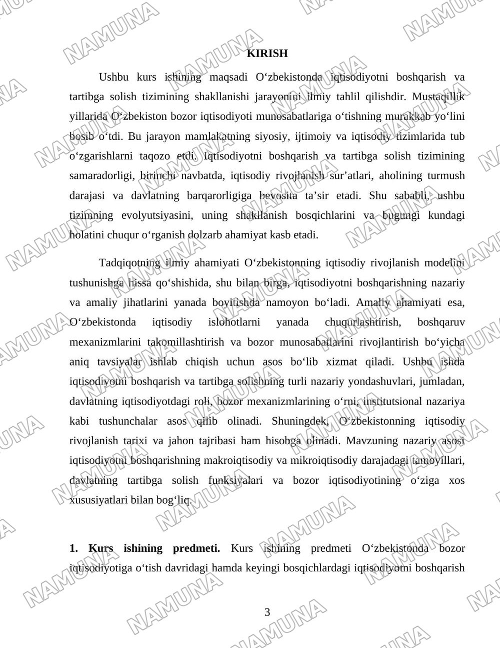 Oʻzbekistonda iqtisodiyotni boshqarish va tartibga solish tizimining shakllanishi — 3-varaq