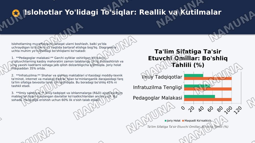 Oʻzbekistonda taʼlim islohotlari va ularning ijtimoiy va madaniy hayotda aks etishi — 8-slayd
