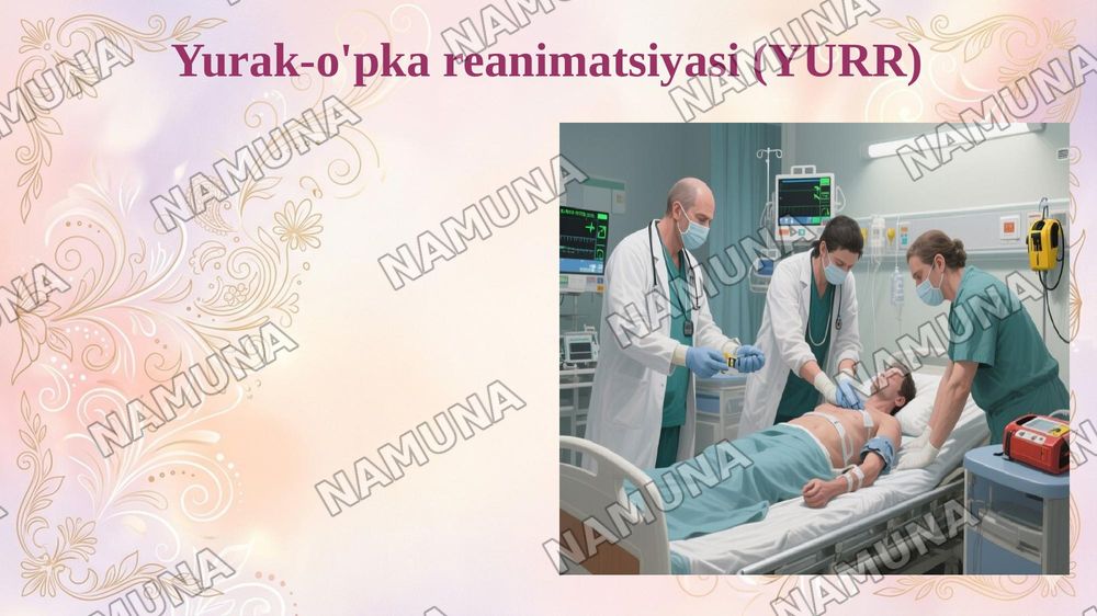 Terminal holatlarda birinchi yordam — 5-slayd