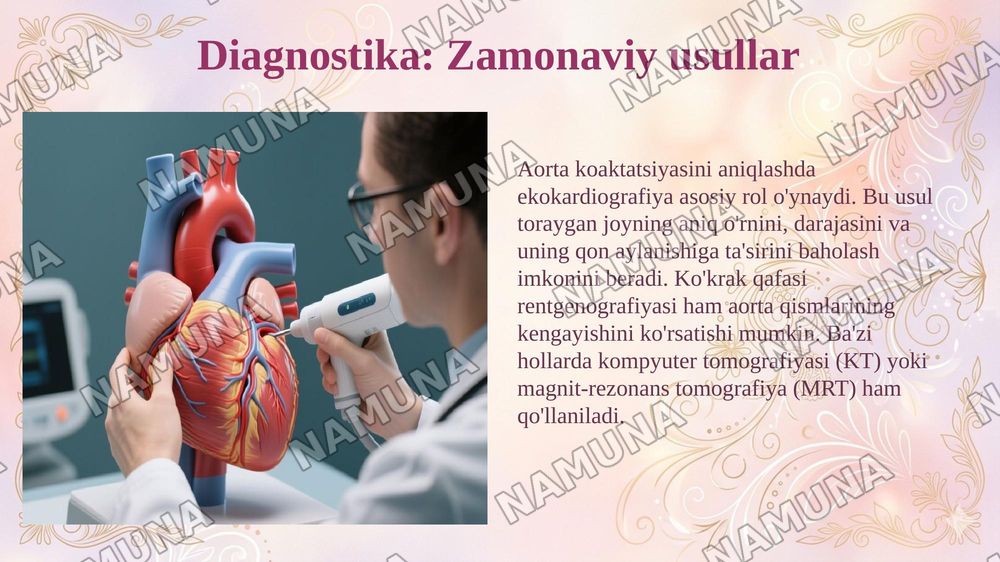 Aorta koaktatsiyasi — 6-slayd