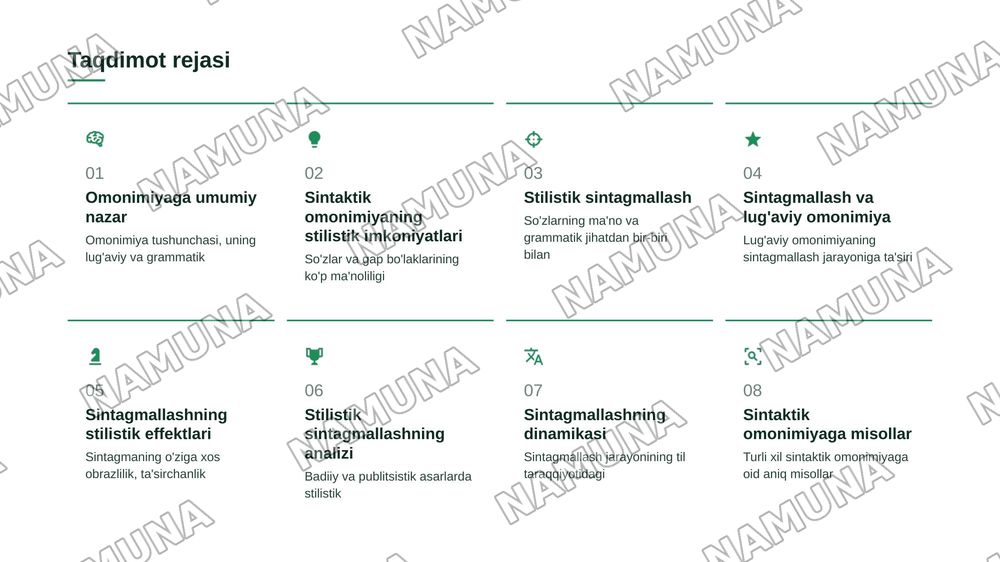 Sintaktik omonimiya.Stilistik sintagmallash — 2-slayd