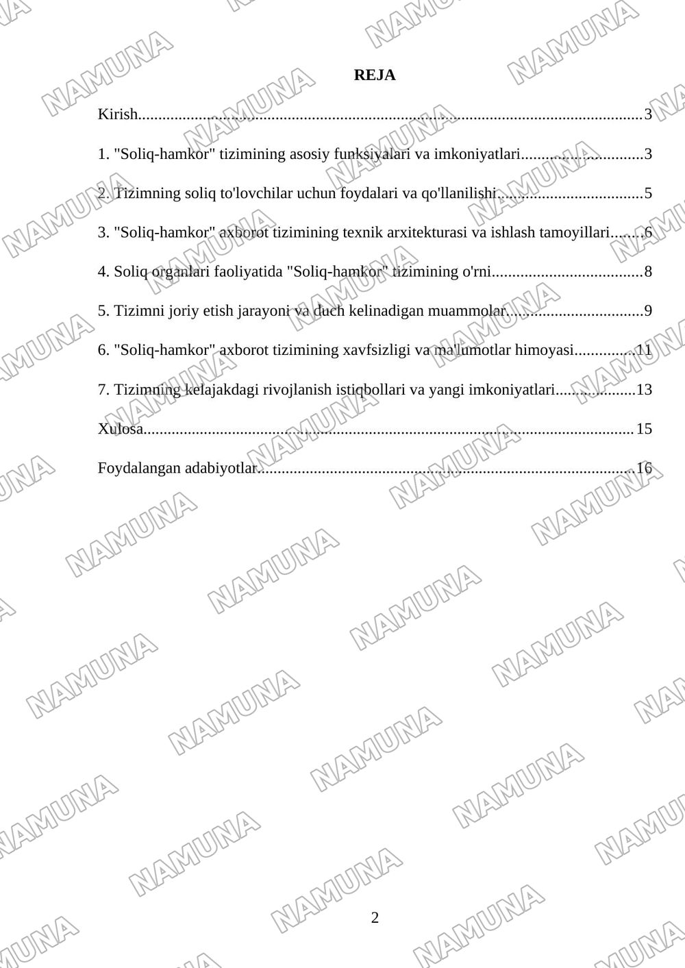 “Soliq-hamkor” axborot tizimining bosqichlari. — 2-varaq