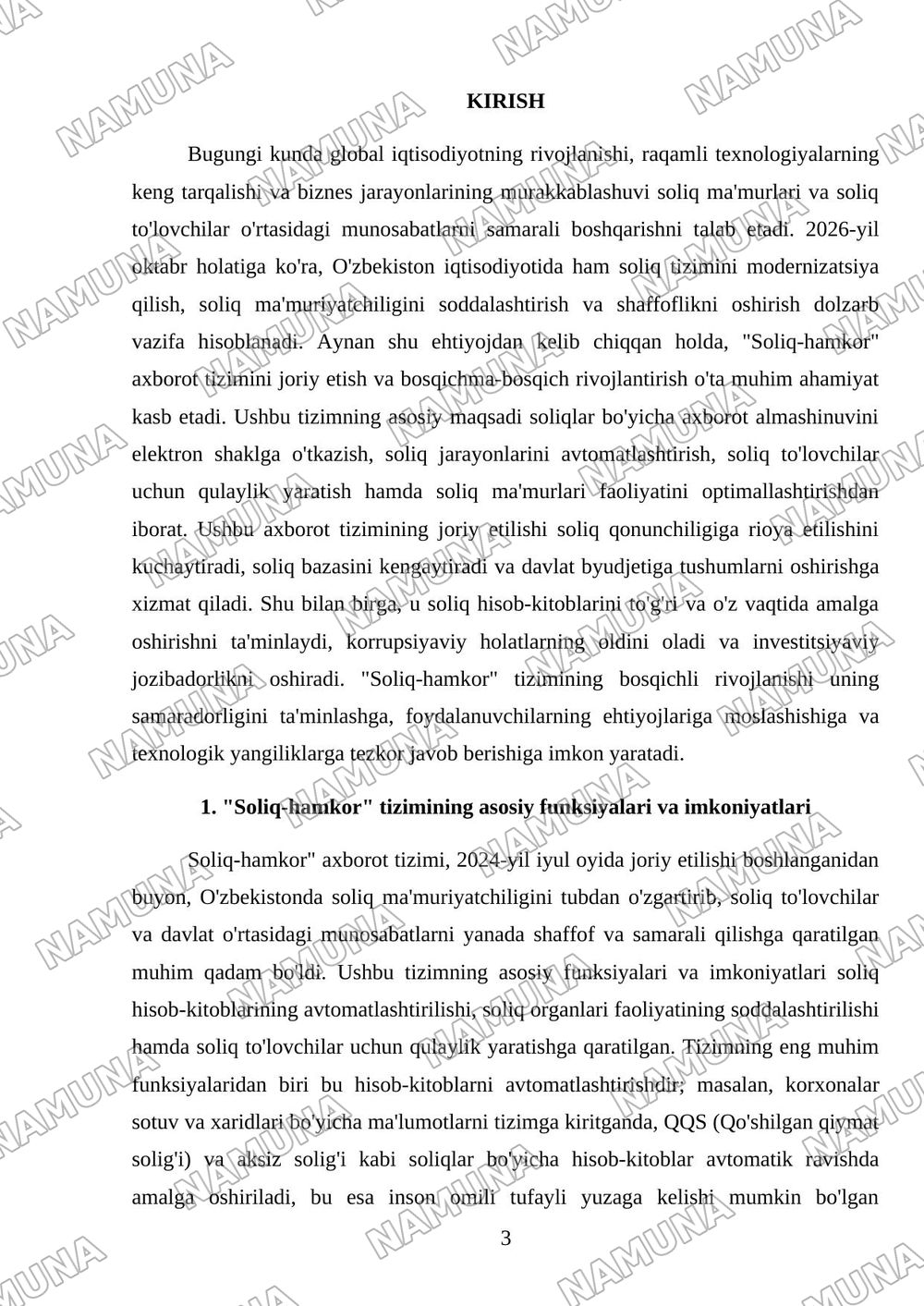 “Soliq-hamkor” axborot tizimining bosqichlari. — 3-varaq