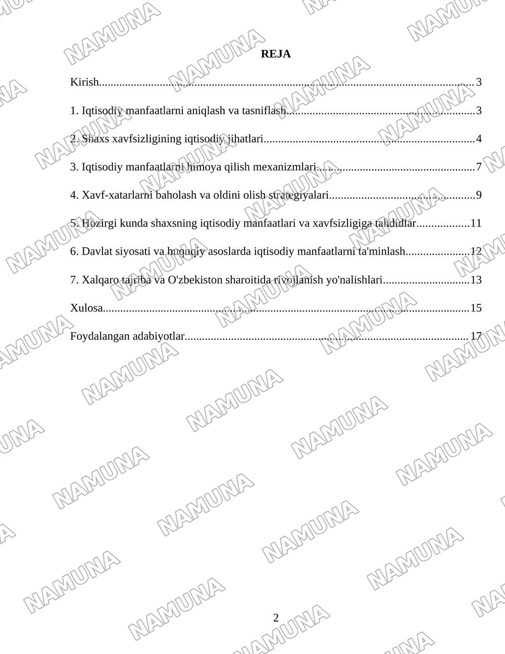 Шахснинг муҳим иқтисодий манфаатлари ва хавфсизлигини таъминлаш — 2-varaq