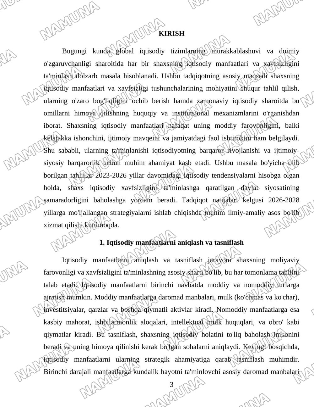 Шахснинг муҳим иқтисодий манфаатлари ва хавфсизлигини таъминлаш — 3-varaq