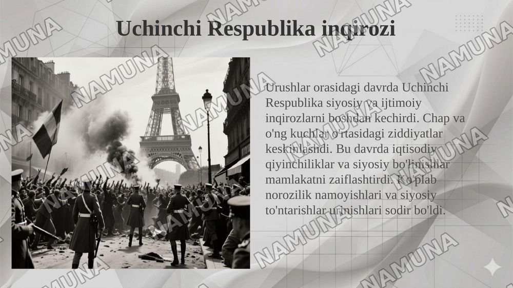 1915-1945-yillarda Fransiya — 6-slayd