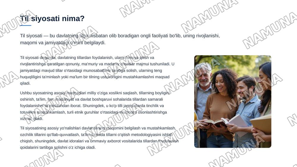 O'zbekistonning til siyosati — 4-slayd