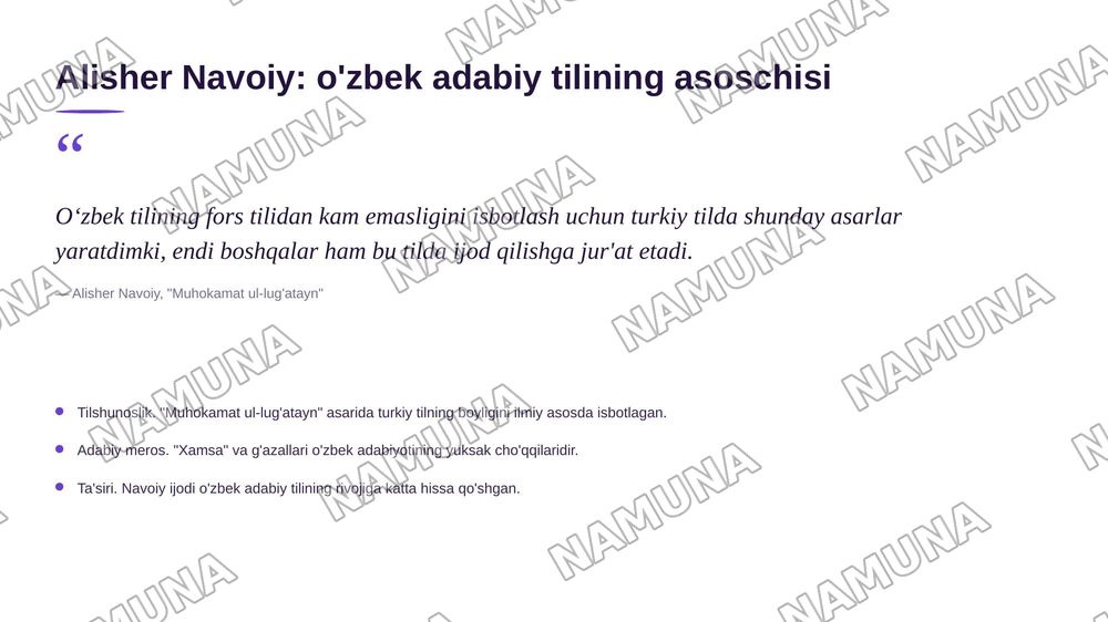 Oʻzbek adabiyoti — 7-slayd