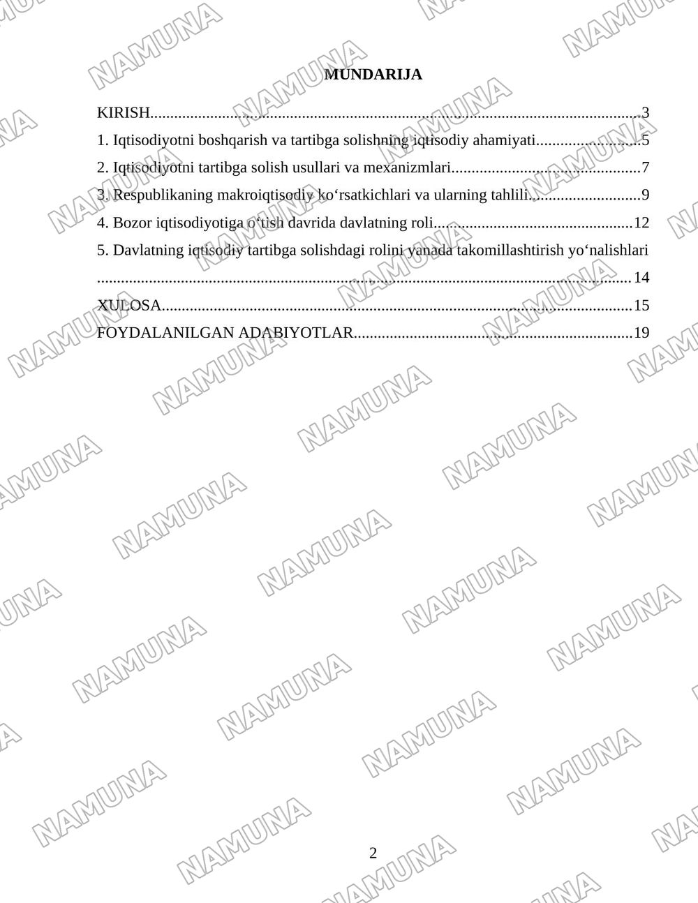 Oʻzbekistonda iqtisodiyotni boshqarish va tartibga solish tizimining shakllanishi — 2-varaq