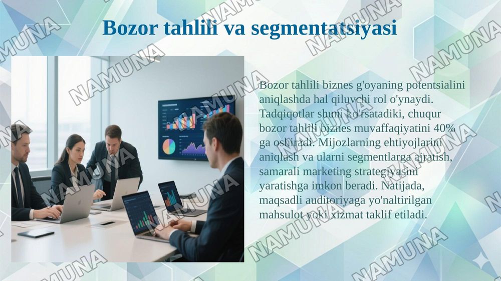 Mavzu: «Biznesga kirish» fanining mohiyati va ahamiyati — 6-slayd