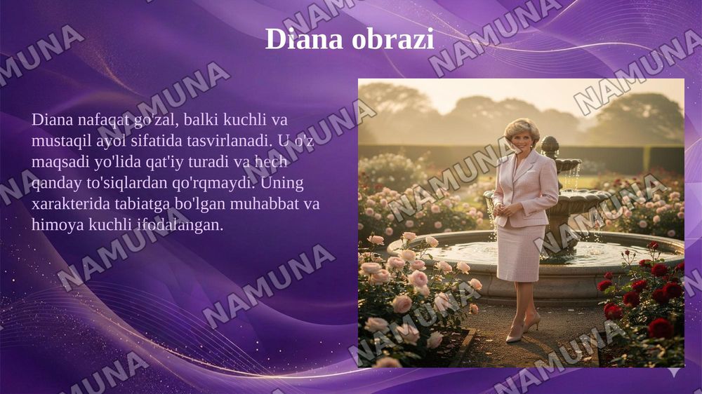 Diana afsonasi — 5-slayd