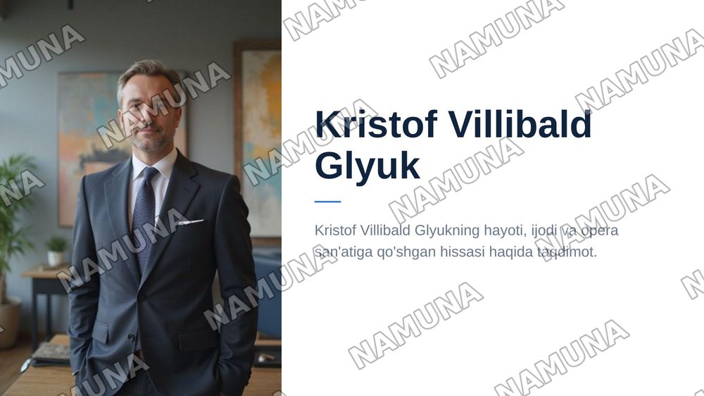 Kristoff Villbold Glyuk — 1-slayd