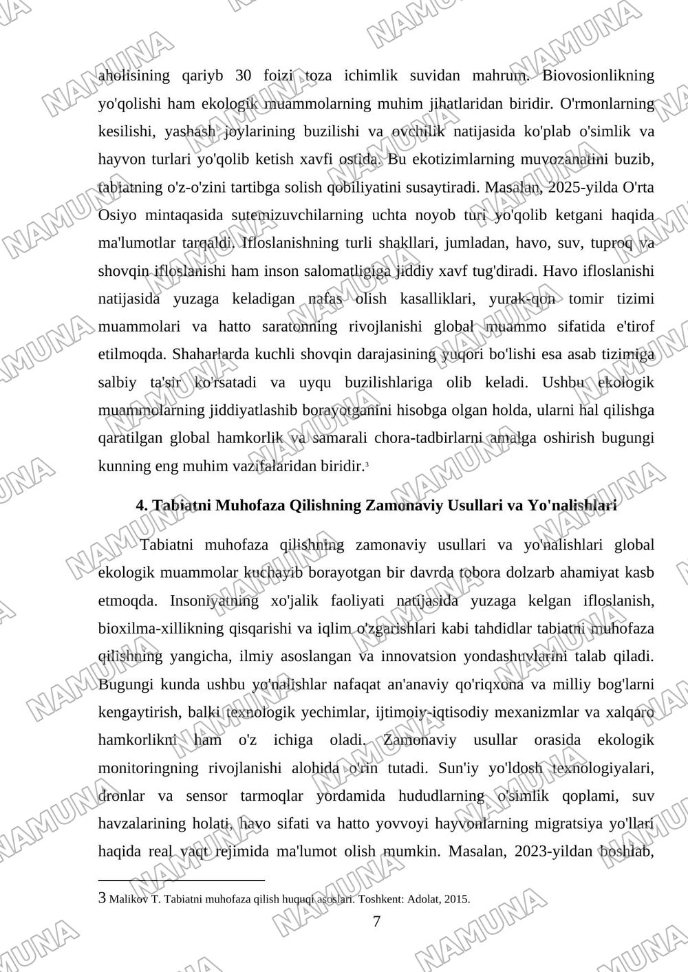 Tabiat — 7-varaq