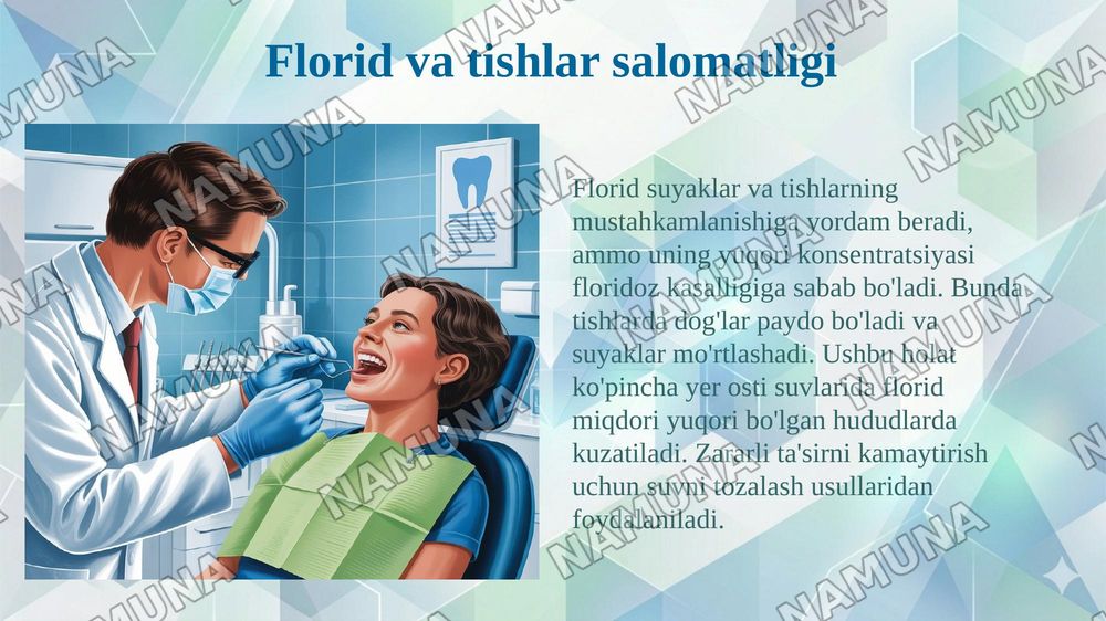 Biogen elementlar konsentratsiyasi o’zgarishi bilan bog’liq bo’lgan endemic va kasb kasalliklari — 6-slayd