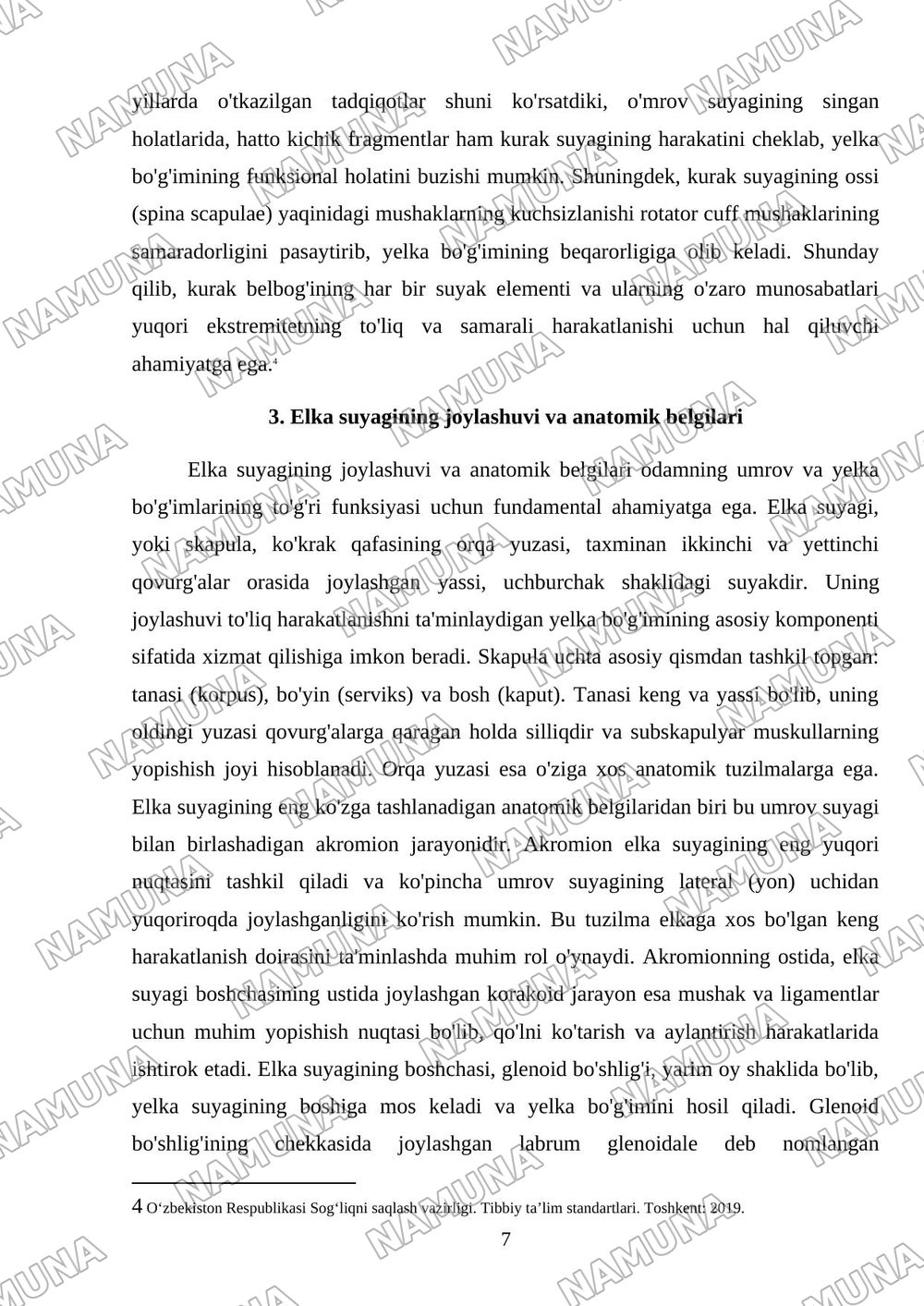Kurak umrov va qoʻlning erkin suyaklari — 7-varaq