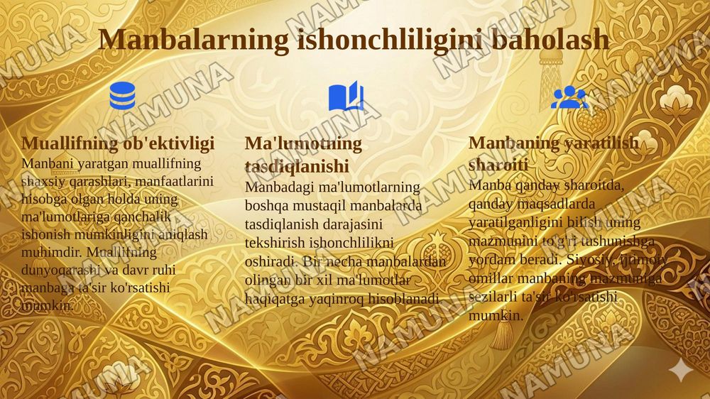 Manbashunoslik fa'nining maqsadi va ob'ekti — 8-slayd