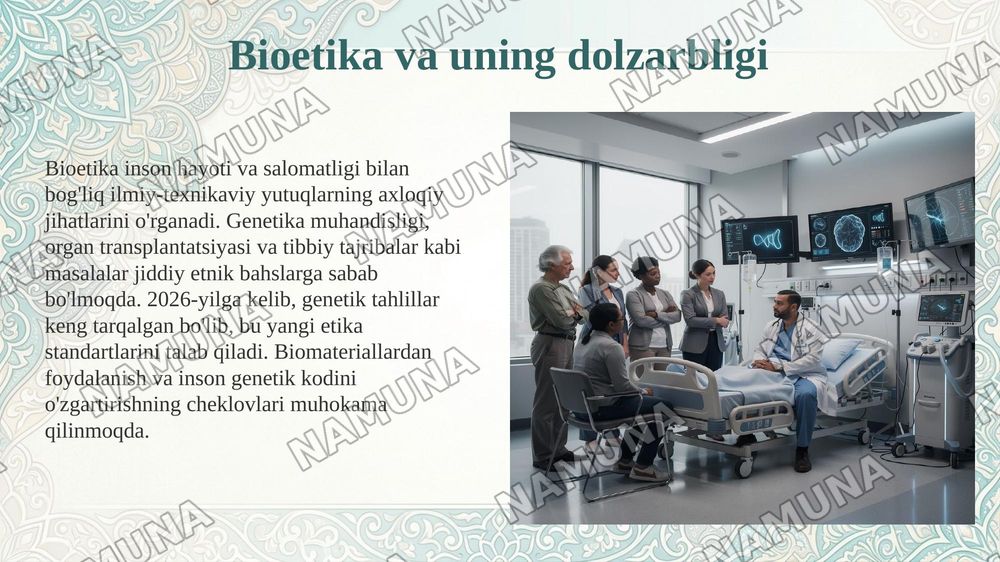 Etikaning zamonaviy yo’nalishlari va muammolari. — 5-slayd