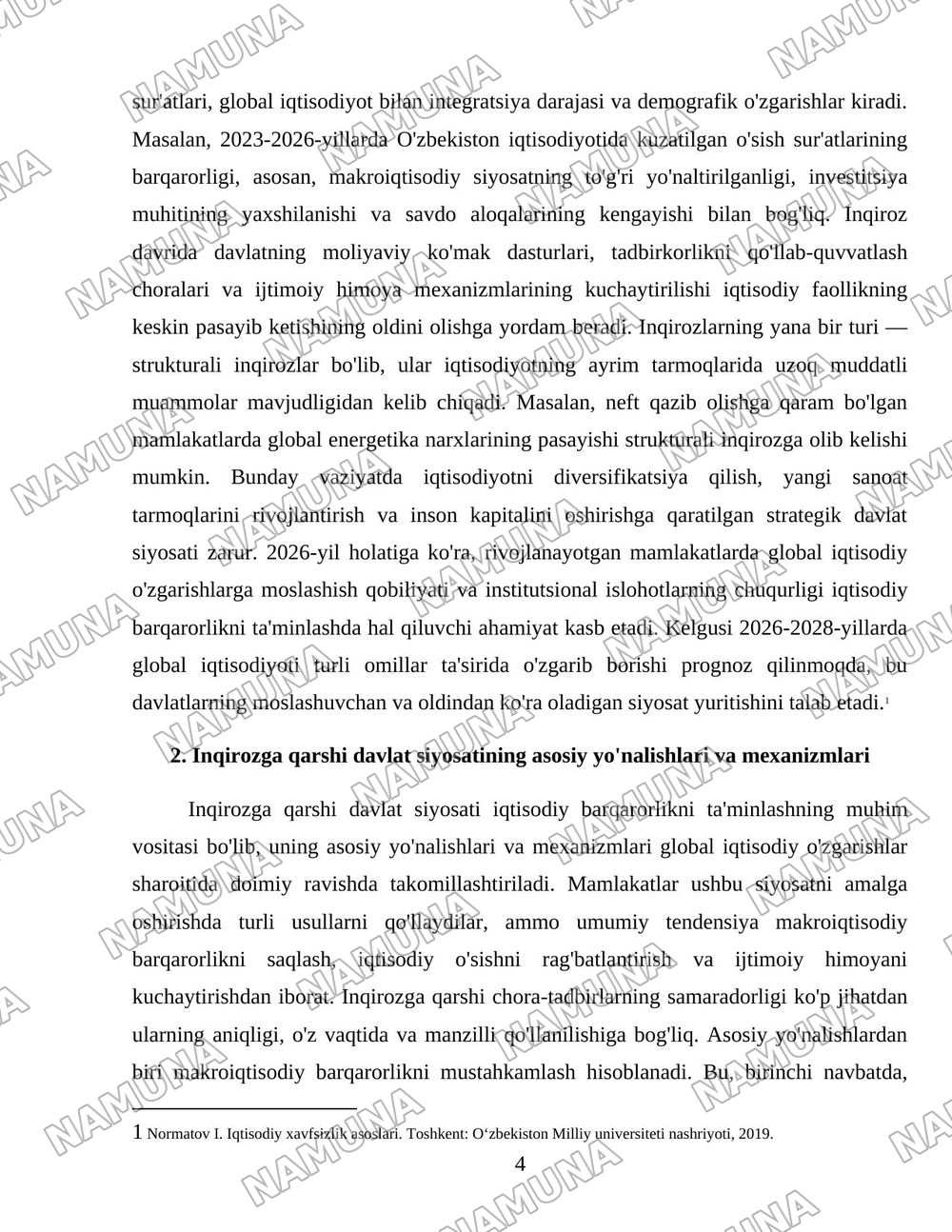 Inqirozga qarshi davlat siyosati va iqtisodiy barqarorlik — 4-varaq