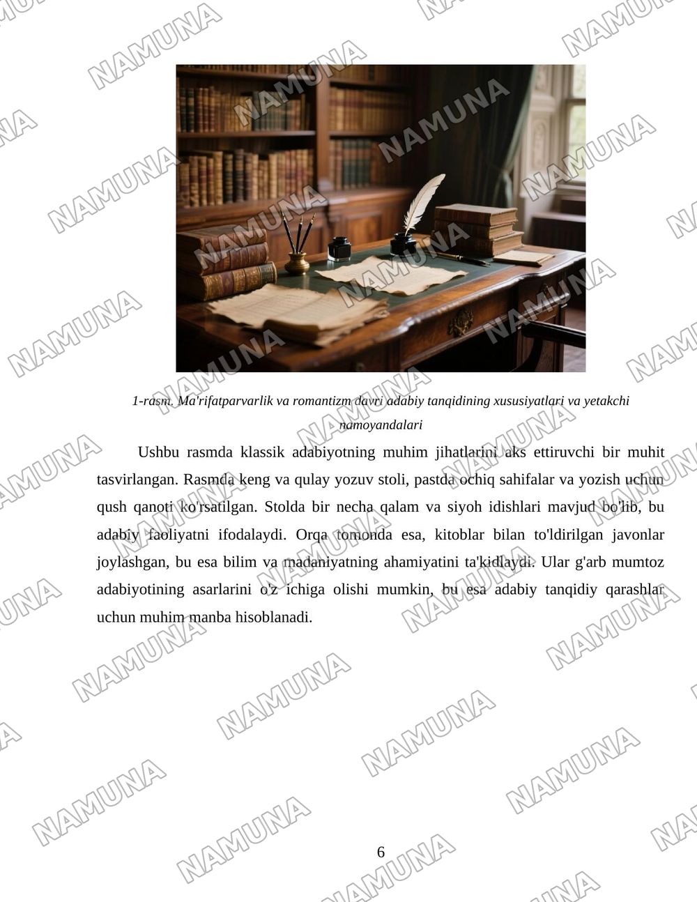 G'arb mumtoz adabiyotida adabiy-tanqidiy qarashlar — 6-varaq