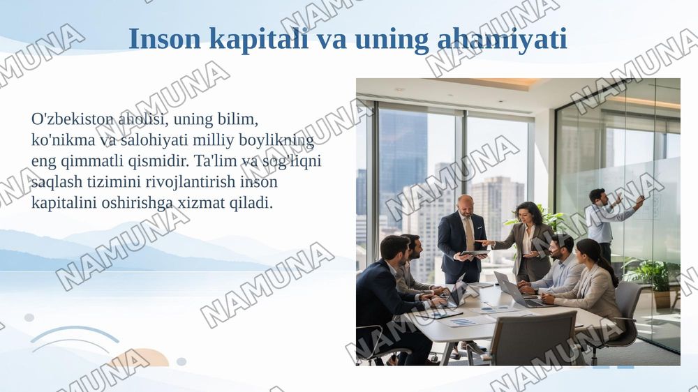 Milliy boylik uning tarkibi va ko’paytirish omillari — 5-slayd