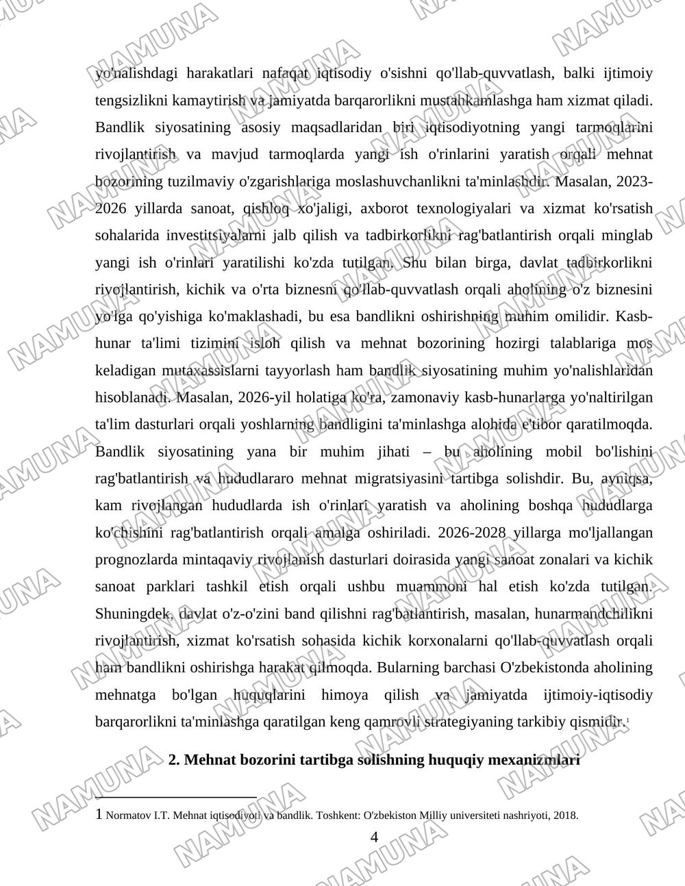 10. Давлатнинг бандлик сиёсати ва меҳнат бозорини тартибга солиш — 4-varaq