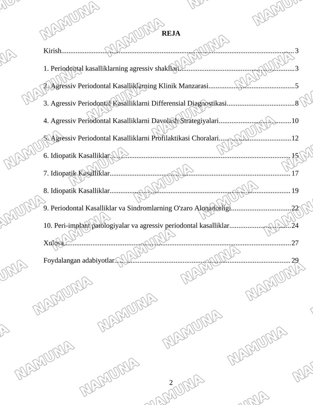 Aggressive fonns of periodontal disease. Clinic, differential diagnosis, 5 treatment, prevention. I diopathic diseases - syndromes: Papillon- Lefebvre, Hend-Christian-Schiiller, Literer-Siwe.Periodont — 2-varaq