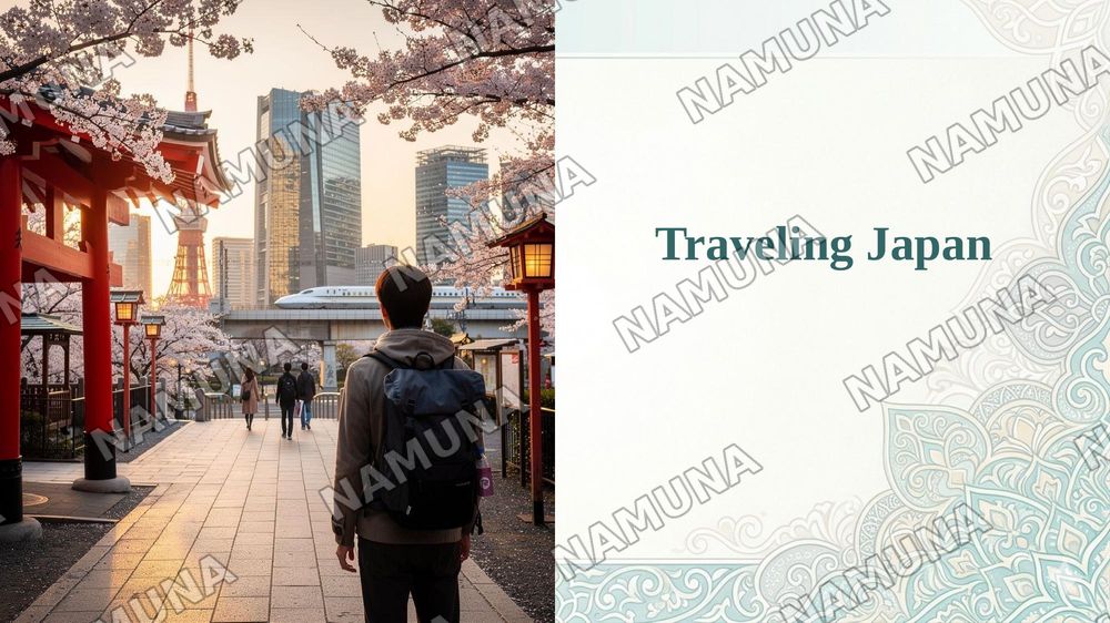 Traveling Japan — 1-slayd