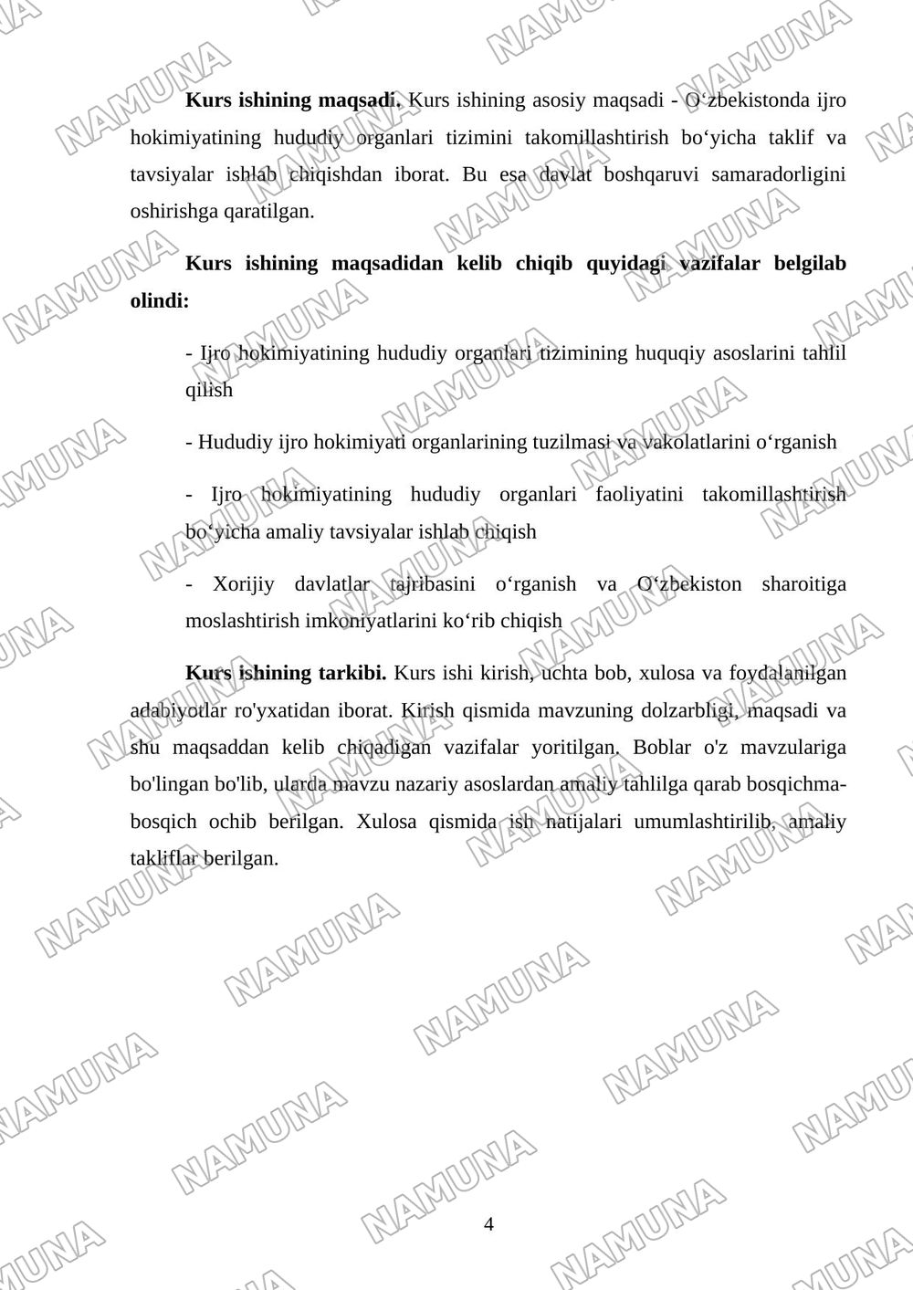Ijro hokimyatining hududiy o’rginlar tizimi — 4-varaq
