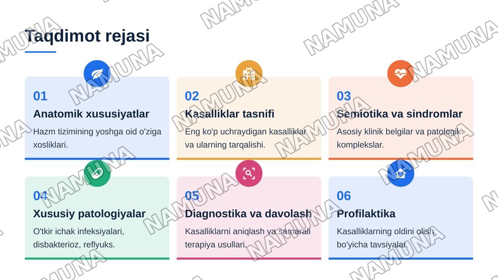 Bir yoshgacha bolalarda hazm
tizimini
kasalliklari semiotikasi va sindromlari. — 2-slayd