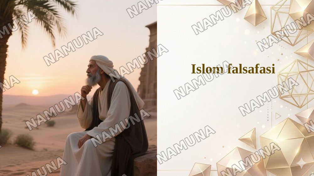 Islom falsafasi — 1-slayd
