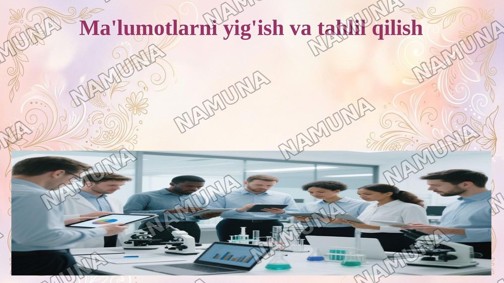 Vaziyatni o‘rganishda formativ tadqiqotni o‘tkazish. — 8-slayd