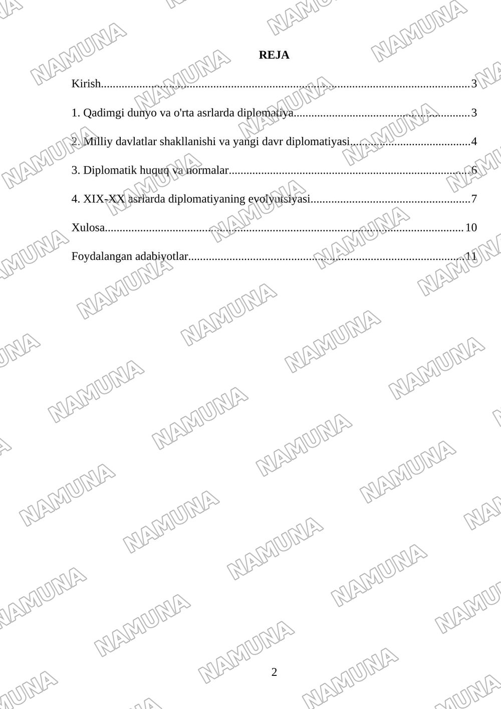 Diplomatiya va diplomatik xizmat tarixi — 2-varaq