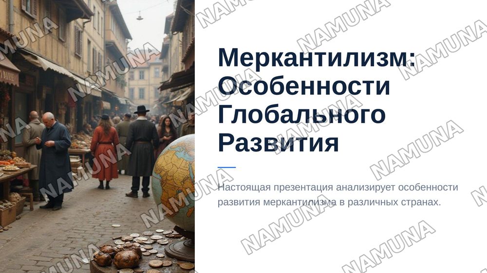 Особенности развития меркантилизма в различных странах — 1-slayd